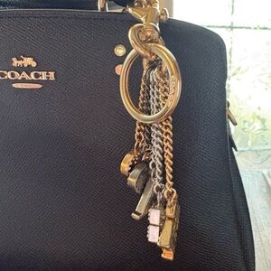 Coach bag charm